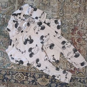 EUC Baby Gap Mickey Pajamas